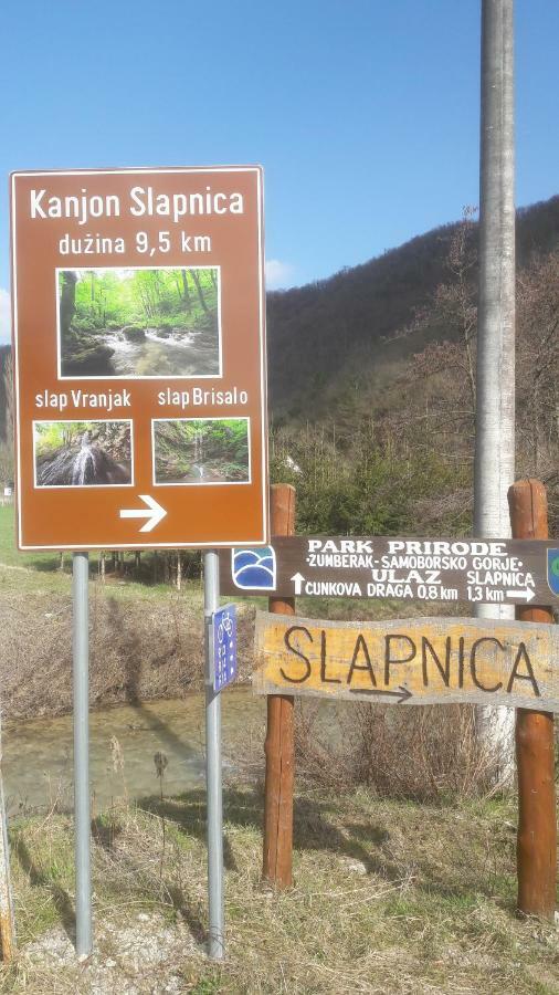 Mobile Home Slapnica U Parku Prirode Zumberak Krasic Luaran gambar